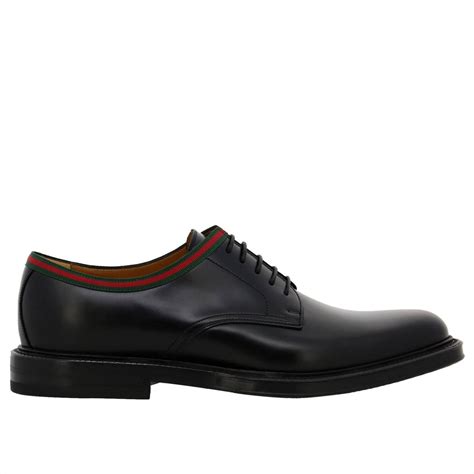 gucci brogues|black gucci lace up shoes.